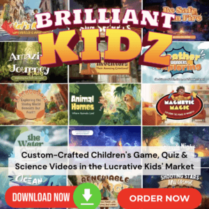 Kids Games Quiz and Science Videos Standard & Pro (Digital Files)