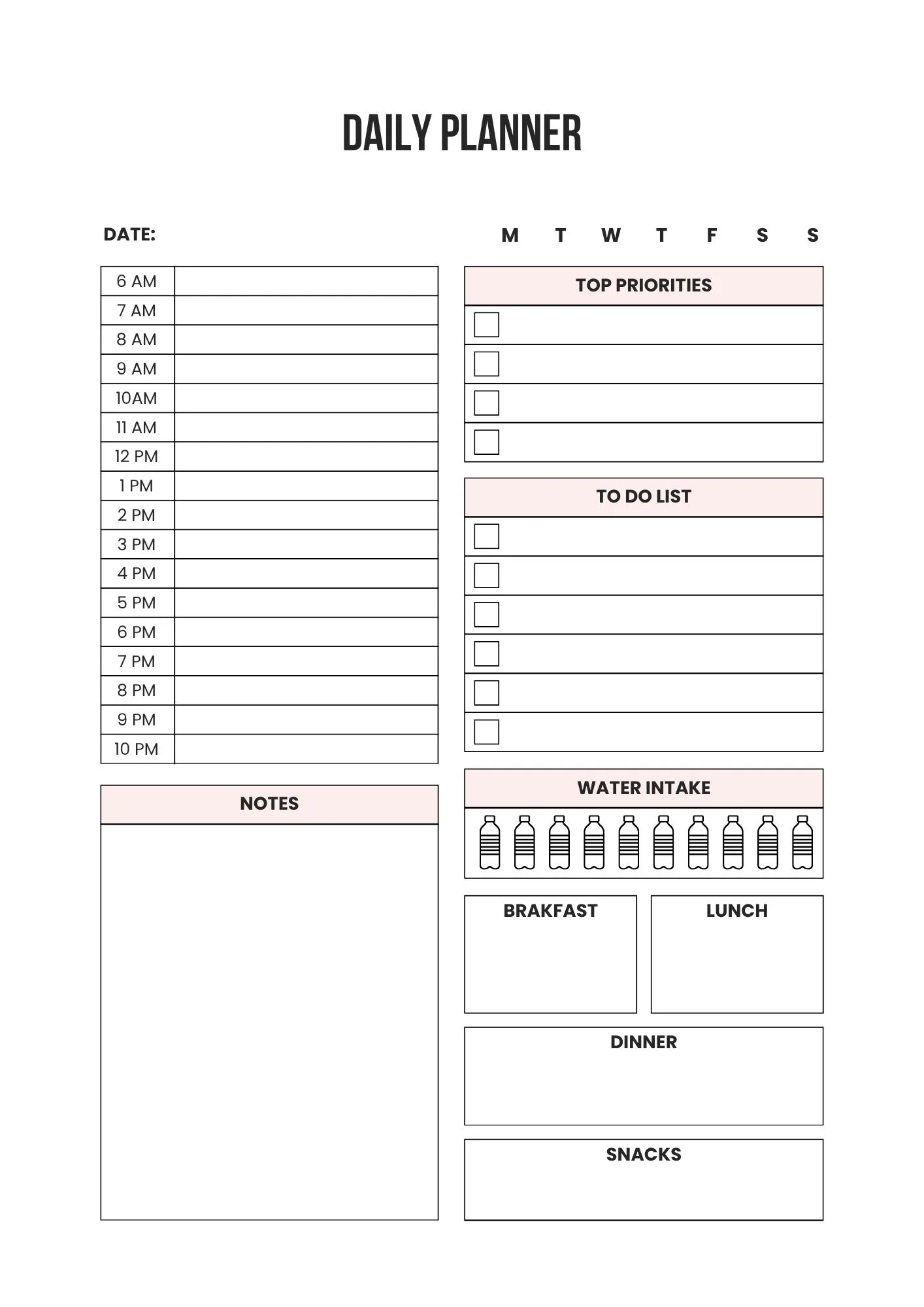 Smart Student Planner | 100-Page Printable | Study + Homework + Exam Tracker (Digital Files) - Image 6