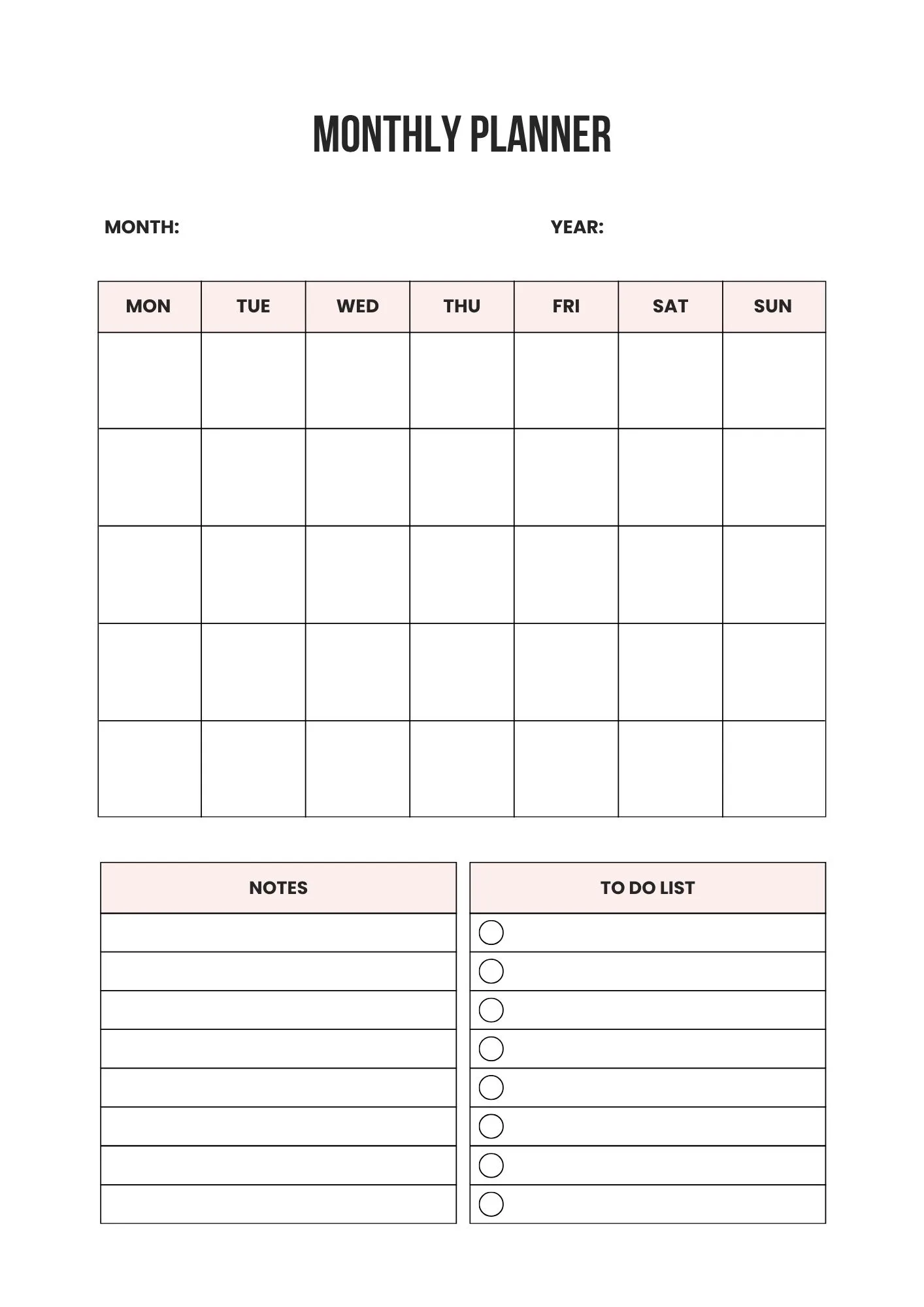 Smart Student Planner | 100-Page Printable | Study + Homework + Exam Tracker (Digital Files) - Image 8
