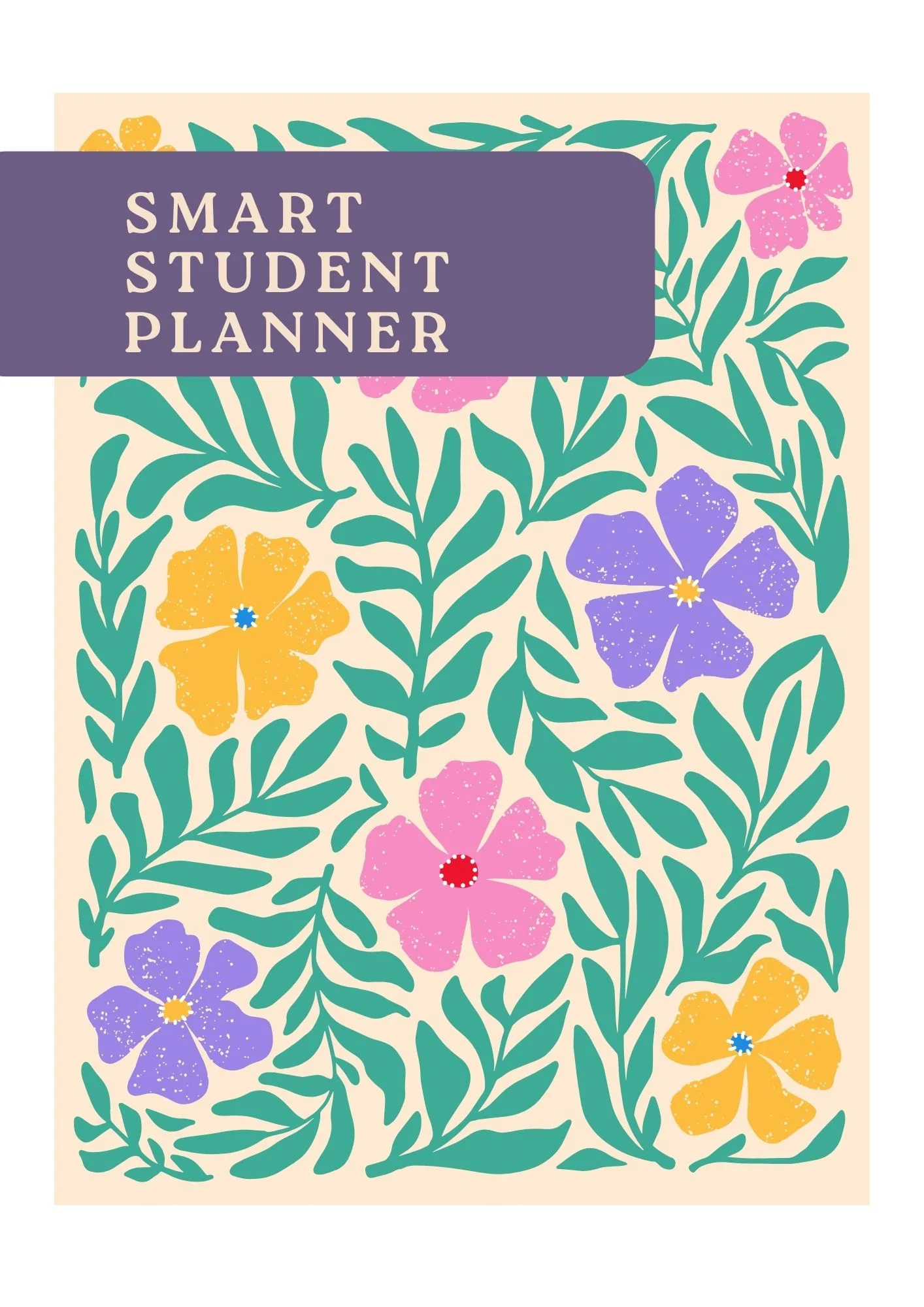 Smart Student Planner | 100-Page Printable | Study + Homework + Exam Tracker (Digital Files) - Image 4